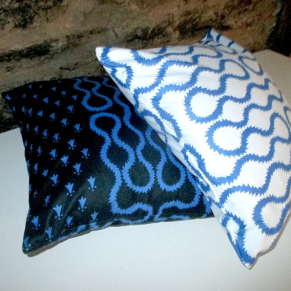 Vivienne Westwood Union jack inspired cushions